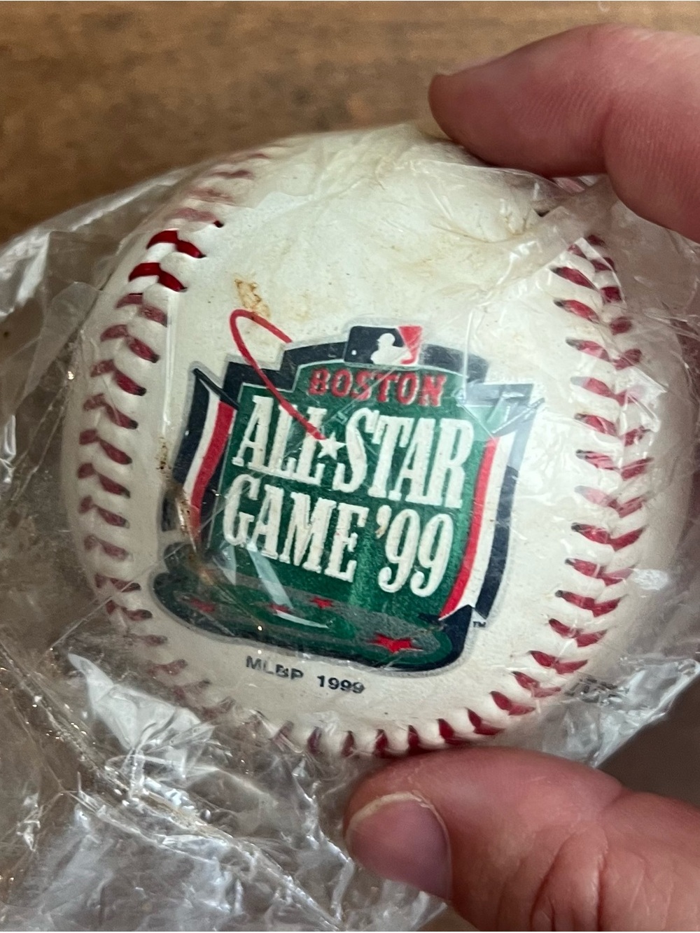 1999 MLB All-Star Game Commentrative Baseball Gulf Fenway Park Boston New